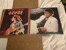 Bob Marely Live, Micheal Jackson Thriller Vinyl Records Lot