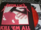 METALLICA  KILL 'EM ALL LP COLOR VINYL NEW