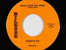 Black Gospel Outsider 45 - Sweetie Pie - What Ever You Need - Bilesse - VG++ mp3