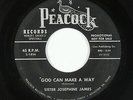 Black Gospel 45 - Sister Josephine James - God Can Make A Way - Peacock - mp3