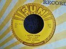 Tony Rossine - I Gotta Know 1960 USA 45 SUN 1st PRESSING
