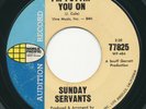 Garage 45 - SUNDAY SERVANTS Puttin' You On / Who Do WORLD PACIFIC Rock HEAR Demo