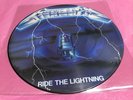 Metallica Ride The Lightning BARCODE 1984 12” LP Picture Disc MFN Vinyl Vg
