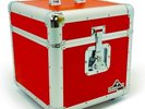 LP/Album Vinyl DJ Protective Portable Record Storage Box/Flight Carry Case Red