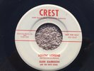 GLEN GARRISON Lovin' Lorraine / You're My Darlin' CREST 1047 Rockabilly 45 PROMO