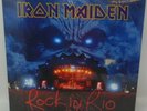 IRON MAIDEN - ROCK IN RIO (2017 REM. 180 GR)  3 VINYL LP NEW DENTED ON EDGE