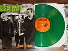 Vintage punk rock lp GREEN DAY Warning 2000 Adelaide OG green vinyl inserts E/V+