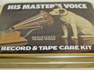 HIS MASTER'S VOICE RECORD & TAPE CARE KIT
