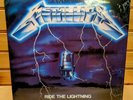 Metallica Ride The Lightning LP, Shrink  TOP CONDITION copy  OG 2nd press