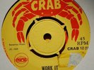 7” Skinhead Reggae – CRAB 12 – 1969 – The Viceroys - Work it