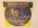 90s Heavy Metal Thrash MEGADETH rust in peace 1990 UK Picture Disc Vinyl LP Mint
