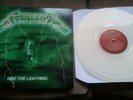 Metallica Ride The Lightning Green Sleeve Clear Vinyl