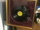 Johnny Cash I WALK THE LINE Sun Record under Glass #241 Memphis, TN. 78RPM