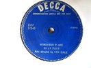 45.   BILLY FURY   WONDROUS PLACE (one-sided)  UK. DEMO  7