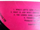 Led Zeppelin II 1969 UK 1st press LEMON SONG THANKYOU Ex vinyl Red Plum A2 B2