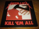 Metallica-Kill 'Em All LP, Music For Nations UK 1983,OIS,megarar,excellent,