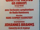 Ginette NEVEU Concert May 1948 on Brahms French Private STIL 0305 S 48 Mint