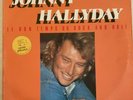 JOHNNY HALLYDAY DOUBLE VINYL LP 33T LE BON TEMPS DU ROCK'N'ROLL IMPACT best of