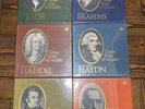 (6)TIME LIFE Great Men of Music BACH BRAHMS HANDEL HAYDN SCHUBERT STRAVINSKY -LP