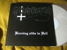 POSSESSED burning alive in hell VINYL LP rigor mortis death