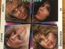 SIGNED by 2 members  1986 Poison ?– Look What The Cat Dragged In Record Vinyl LP