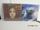 2-ALBUMS LOT-BILLY JOEL-THE BRIDGE-PIANO MAN SHRINK-BOTH INSERTS