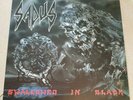 SADUS - Swallowed in Black, 1st press Vinyl, LP 1990 (Roadracer Records)