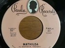 Cookie & His Cupcakes MATHILDA/I’M TWISTED Vinyl 45 R&B Paula Records  221 EX