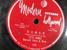 Etta James 78 Rpm, Shellac, That's All & WOMAN #972