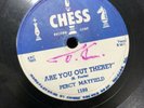Percy Mayfield 78 Rpm, Shellac, Double Dealing & Are You Out There  #1599