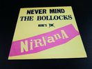 NIRVANA - never mind the bollocks  - lp'- yelow   vinyl