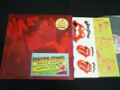 THE ROLLING STONES DIRTY WORK - STICKER JAPAN VINYL LP SHRINK WRAP 28AP 3150 EX