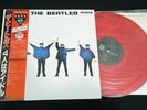 RED WAX - THE BEATLES - HELP  - JAPAN VINYL LP OBI EAS-70134 EX/EX-