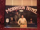 THE DOORS MORRISON HOTEL/HARD ROCK CAFE LP RED/BLACK ELEKTRA LABEL