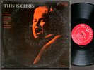 CHRIS CONNOR This Is Chris LP BETHLEHEM RECORDS BCP-20 US 1955 MONO Milt Hinton