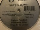 Organized Rhyme ‎– Who's To Blame 12” 6 Track EP VG++++