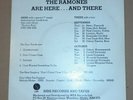 THE RAMONES ARE HERE & THERE RARE ROAD TO RUIN PROMO SEDATED DON'T COME CLOSE