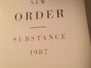 New Order Substance 1987 Vinyl 12inch