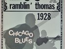 RAMBLIN THOMAS: 1928 Chicago Blues US Biograph Vinyl LP NM Paramount 78 Tracks