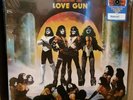 Kiss - Love Gun (Walmart) Limited Edition - Tangerine/Aqua Splatter Vinyl  New