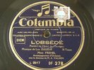 Fréhel L'Obsédé 78 Tours Columbia DF 278