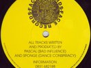 1993 - Pascal & Sponge : Raw Basics / Red Face : Face Records