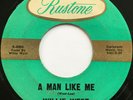 WILLIE WEST A Man Like Me/Did You Have Fun NEW ORLEANS R&B SOUL 45 Rustone hear