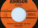 GENE HOLIDAY Scratch My Name Off the Mailbox NORTHERN SOUL DOO WOP 45 NM hear