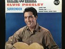 ELVIS PRESLEY Surrender RCA 1961 France SOLID CENTRE 7” 45 E.P. VINYL 33.001