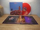 Rush Hemispheres LP,red vinyl,poster,Anthem Canada 1978,G/F Cover,Megarar,Top,