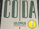 LP VINYL ALBUM LED ZEPPELIN CODA UK 1ST PRESS PRO CLEANED EX/NM SUPER COPY