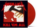 Metallica Kill Em All Exclusive Limited Edition Fire Engine Red Color Vinyl LP
