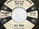 BILLY BROWN Meet Me In The Alley Sally / I Wanted You COLUMBIA RAB Bopper PROMO
