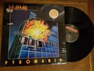 Def Leppard Pyromania lp 1983 First US pressing  with shrink and hype sticker